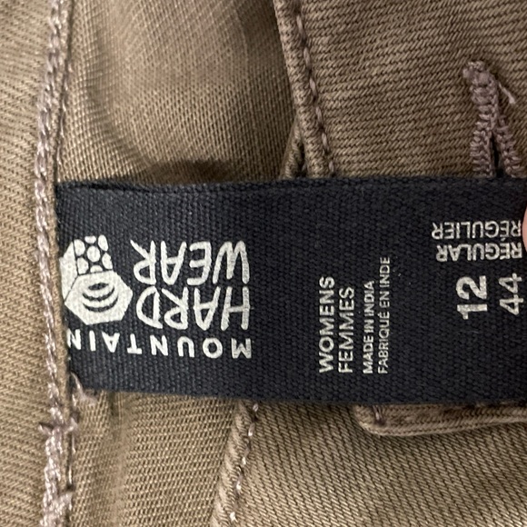 Mountain Hard Wear Women’s Beige Pant Sz 12 - Picture 2 of 3